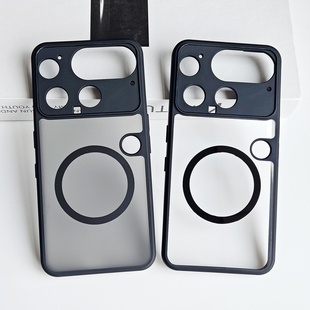 适用Nothing Phone3手机壳透明磨砂Phone3保护套全包防摔胶软壳男Nothing Phone3新款牌磁吸车载支架简约