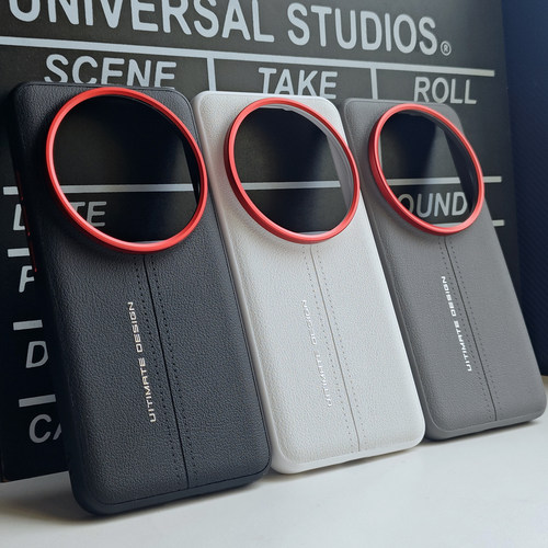 适用小米15ultra手机壳素皮时尚