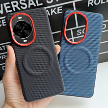 适用华为nova14Ultra手机壳磁吸支架nova14保护套防摔HUAWEI金属nova14Pro个性创意男生高级简约14u车载