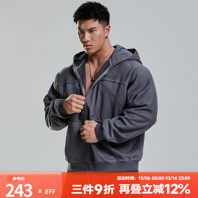 肌肉狗舒适透气新品套头运动卫衣