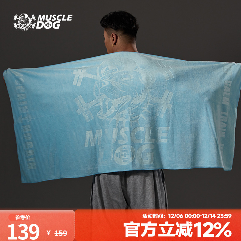 muscledog肌肉潮牌刺绣棉质运动