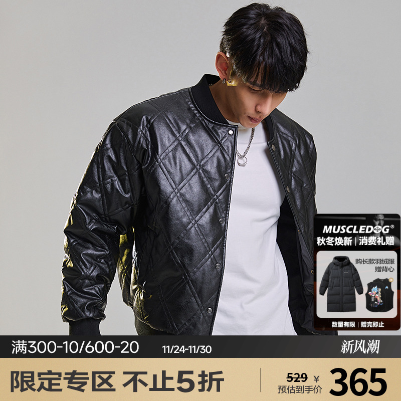 肌肉狗舒适亲肤潮牌新品棉衣外套