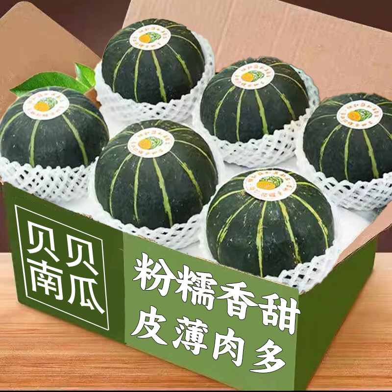 贝贝南瓜味软糯香甜新鲜现摘包邮