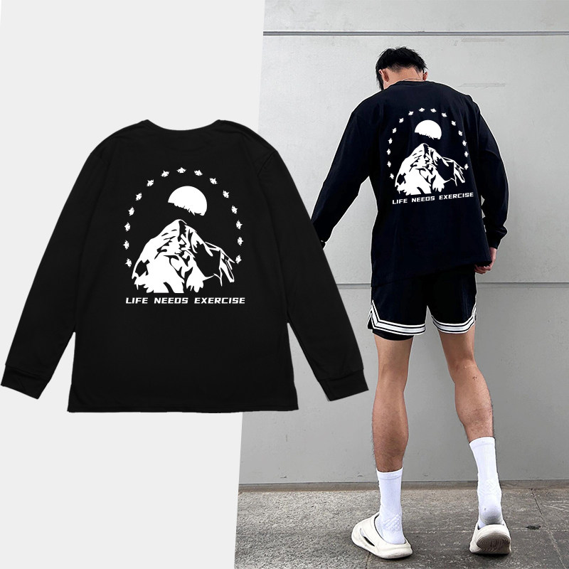 美式长袖男篮球热身运动体育生健身训练速干透气百搭T恤打底衫潮,运动服/休闲服装,运动T恤,淘宝优惠券,粉丝福利购,淘宝优惠卷