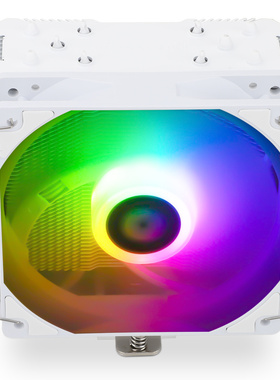 利民AX120R SE电脑CPU散热器ASAK120 plus台式机ARGB风扇静音白色