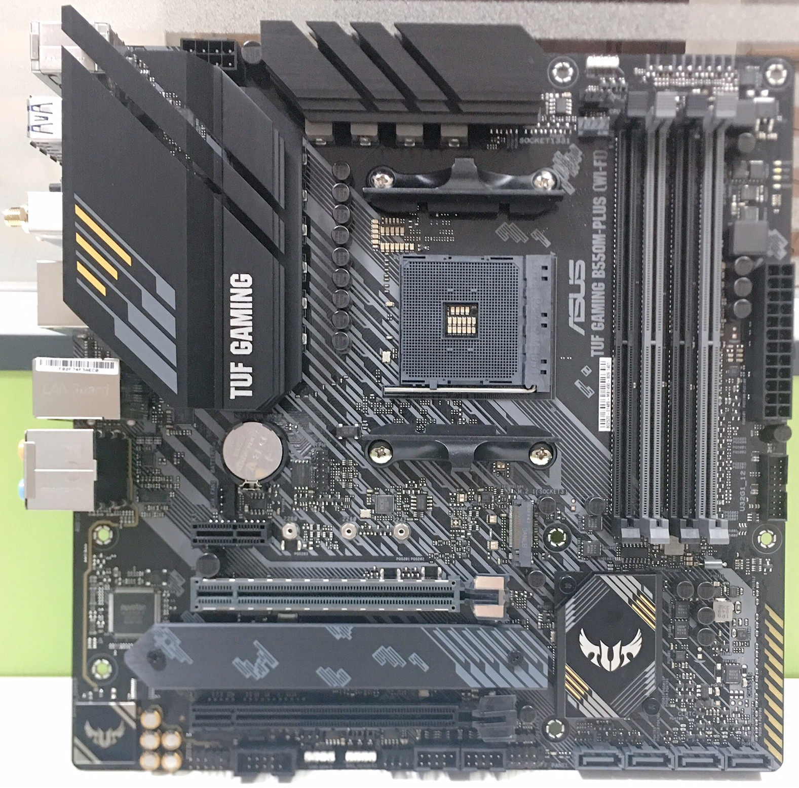 asus/华硕tuf gaming b550m-plus(wi-fi) 重炮手搭5600/5700x套装