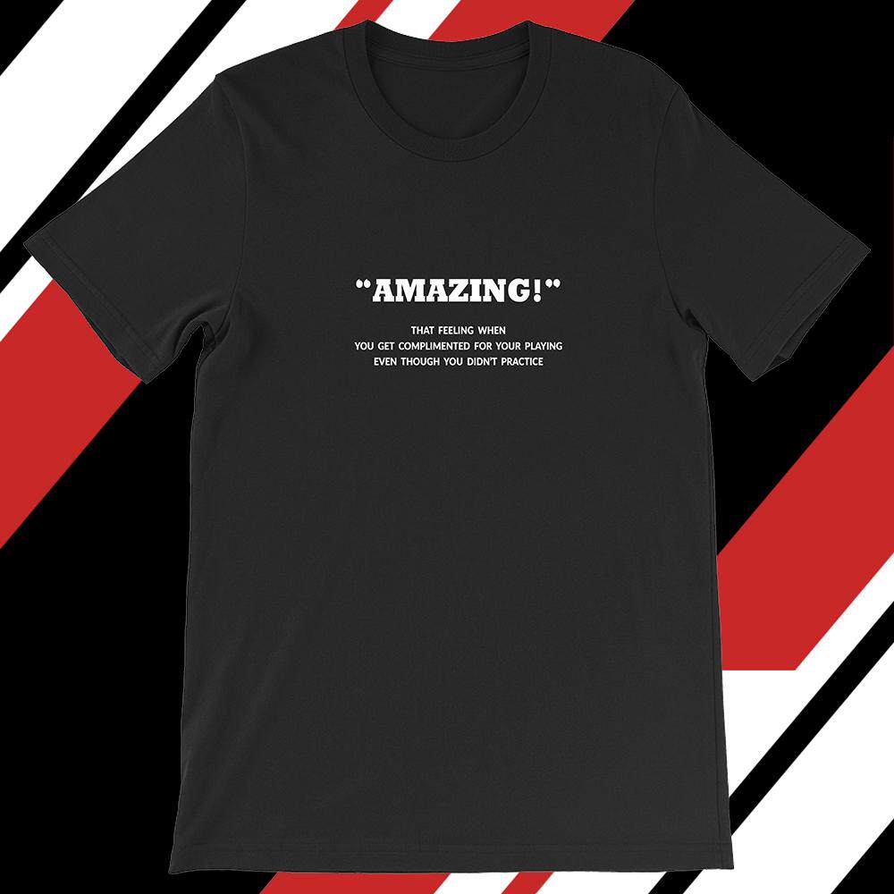 双琴侠周边衣服Amazing t恤短半袖古典音乐小提琴行练琴服上衣潮