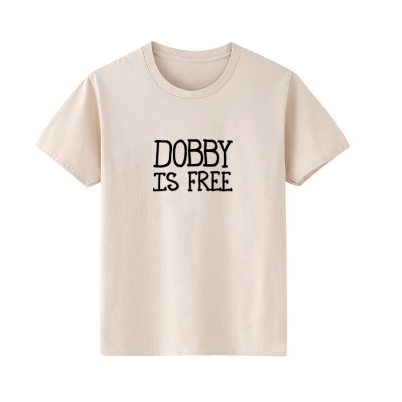 dobby is free T恤哈利波特周边短袖离职同款衣服多比自由人联名