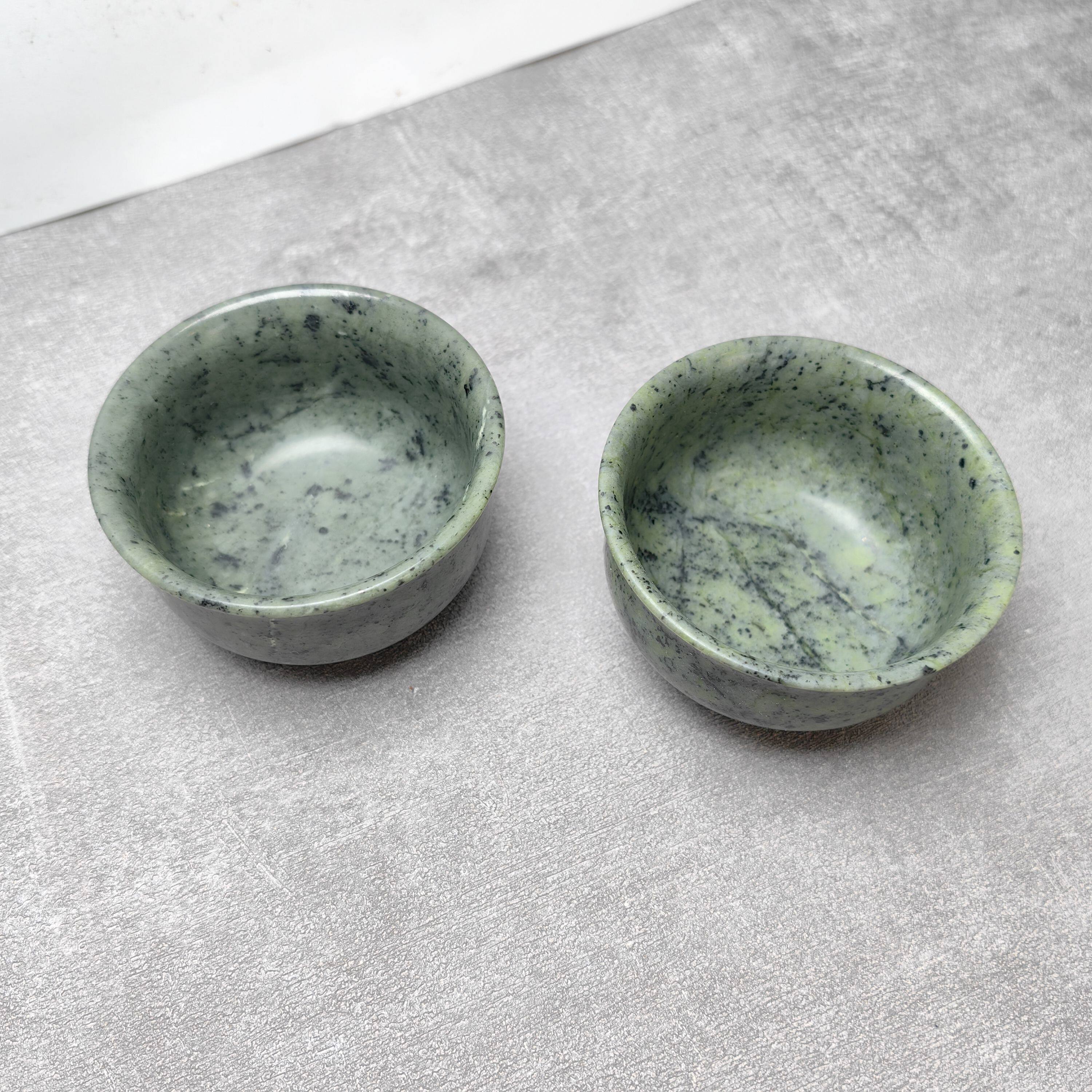 西藏药王石自然原石45ml功夫茶具一套两杯磁疗中国风茶杯子0310