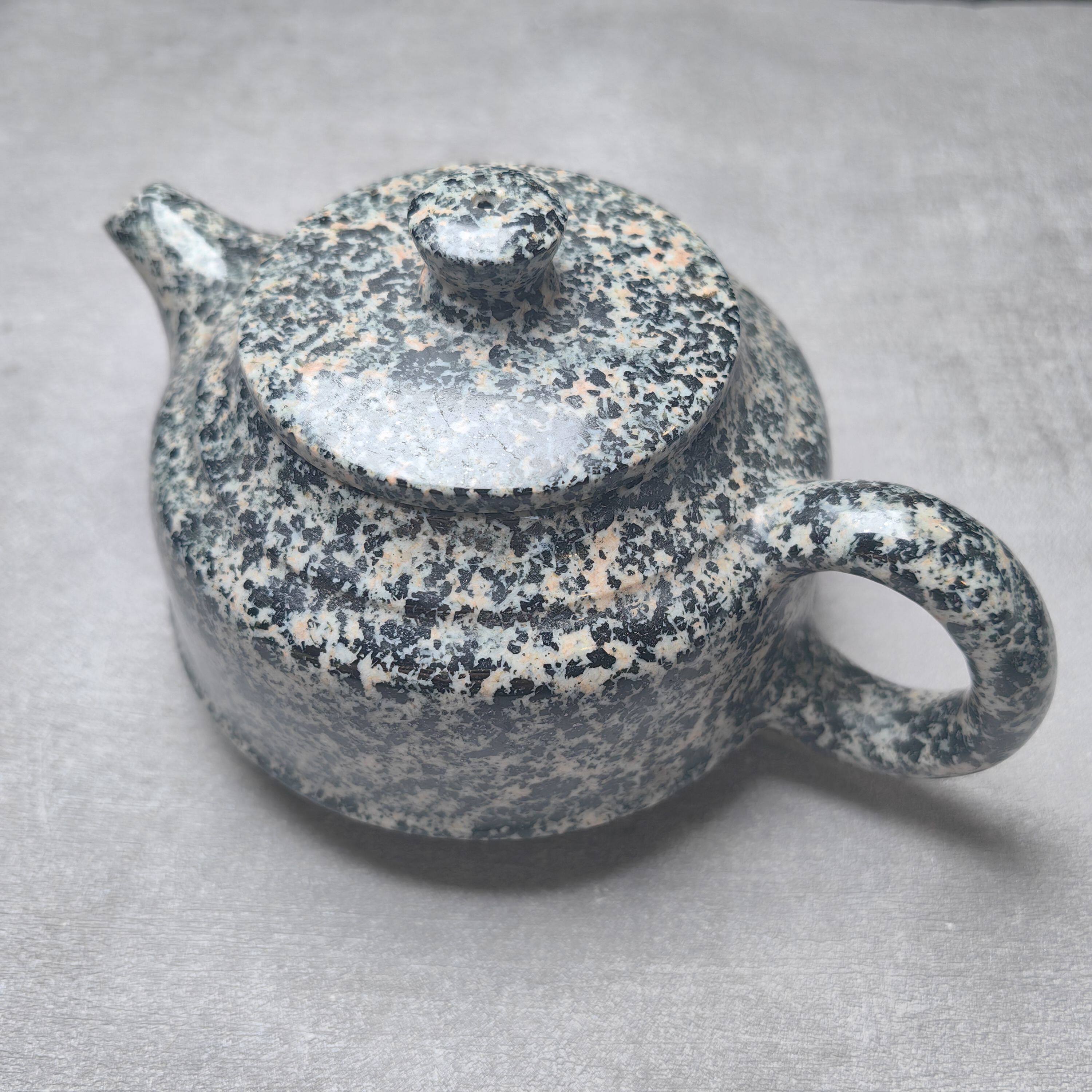 新疆黑花金刚茶壶大容量250ml补充微量元素煮水磁疗自然养生237