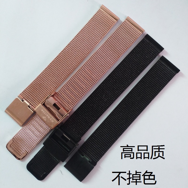 代用表带dw手表不锈钢