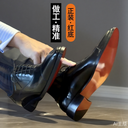 2025年新款315红底鞋正装皮鞋
