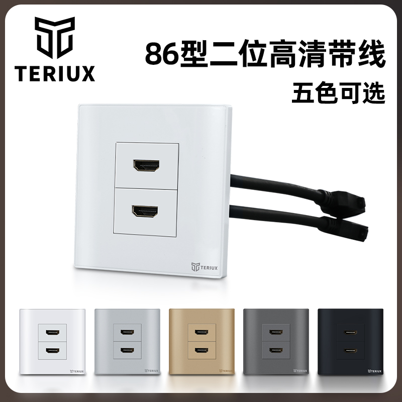 TERIUX86型双口高清带线面板