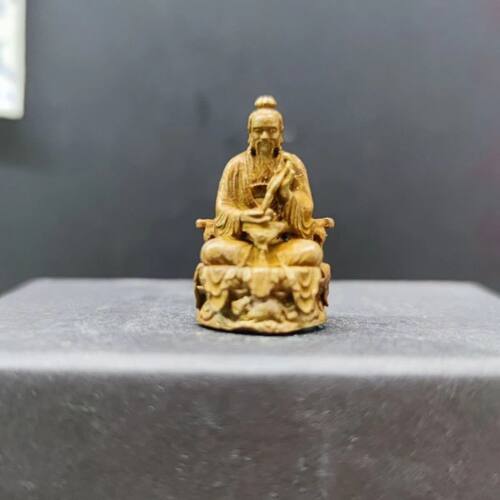迷你三清道祖随身铜像