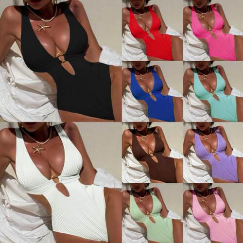 Women's Fashion Sexy Swimsuit One Piece 8 lor Women's Swimsu