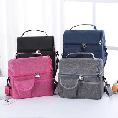 Lunch Bag Reusable Insulated Thermal Bag Women Men Multifunc