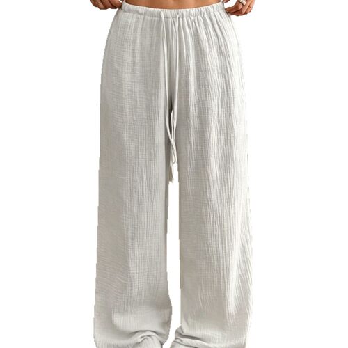 2026 Fashion Women's Elegant All-match Casual Solid lor Trou