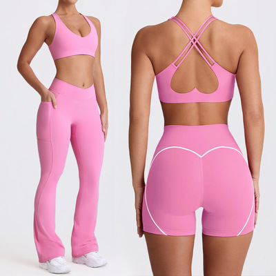 New Cross-border Sports Underwear Sling Naked Yoga Suit Outd