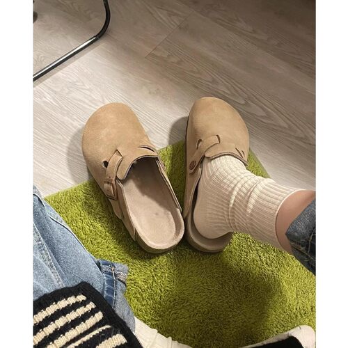 2026 Vintage Birkennedy Shoes Women's Platform Non-slip Toe
