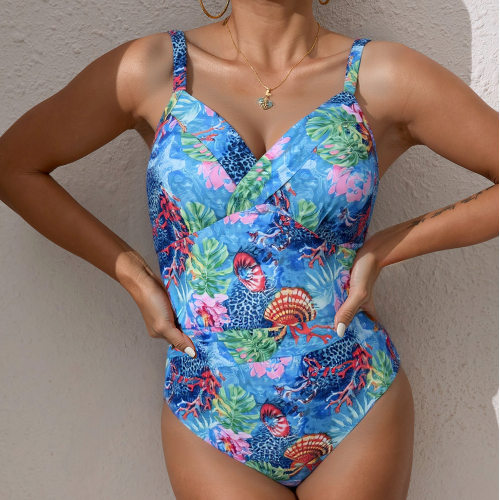 Women's Printed Tight Push-up Slim-fit nservative Sexy Swims
