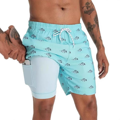 Double mforle Breathable Shorts For Men ol rendy Men