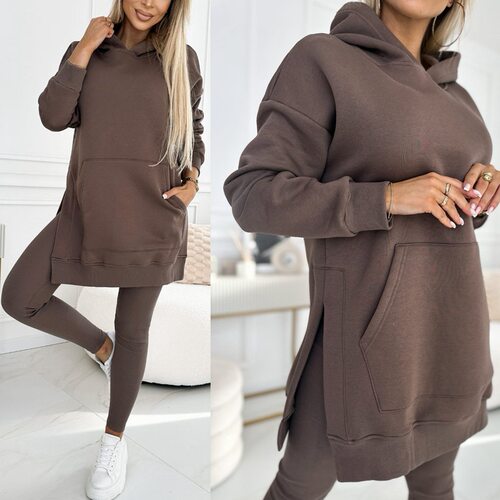 Women's 2026 Sports Casual Hooded Thickened Threaded Legging