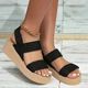 Toe Thick Soled Wedge 1pair Women Minimalist Sandals Open