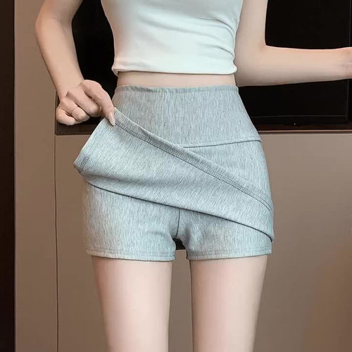 Slit Yoga Hot Girl Culottes With Four High Waists To Prevent