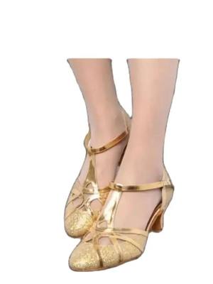 1pair/lot Ballroom Dance Shoes Women Glitter Modern Dance Sh