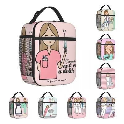 Insulated Lunch Bags Cooler Bag Lunch Container Enfermera En