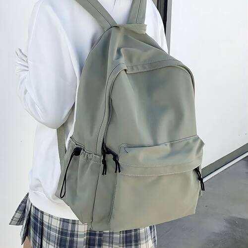 Double Shoulder Men's Simple Large Capacity Travel Leisure J