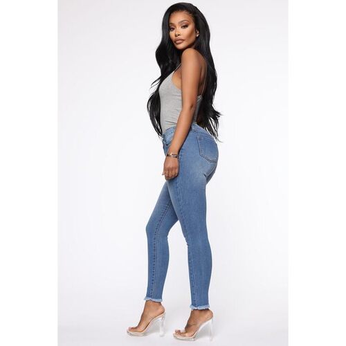 Classic Retro High Waist Sretch Slim Pants For Women