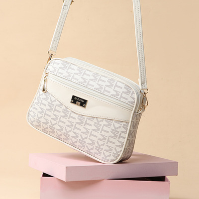 Camera Print Women's Letter Fashion All-match Shoulder Cross