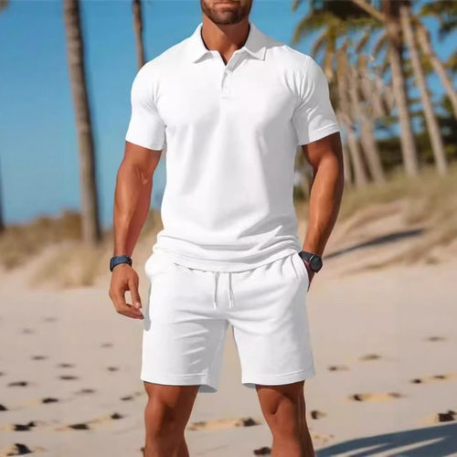 2026 Men's Casual Sports All-match Slim-fit Short-sleeved Sh