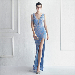 晚礼服女2026新款高级感名媛高贵气质优雅明星正式场合长款连衣裙