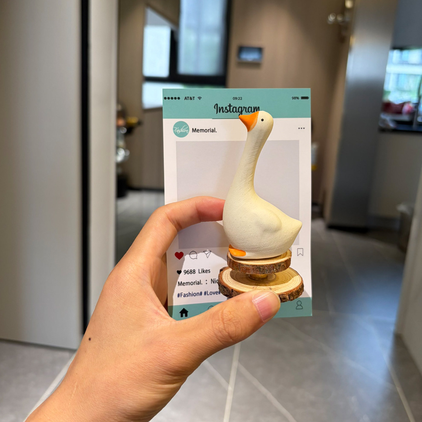 鹅鹅景德镇转转陶瓷车内饰品摆件汽车装饰用品创意家居新家纪念