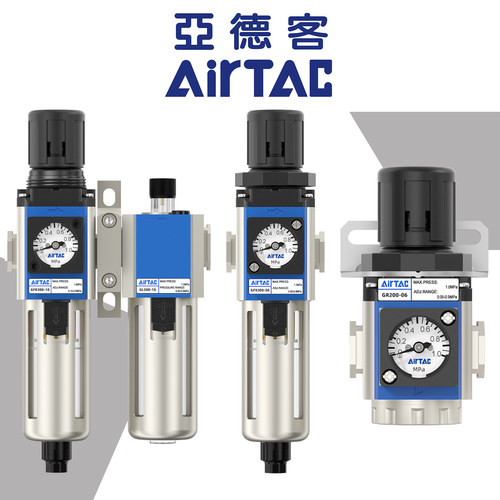 亚德客-G系列-过滤-调压阀-给油