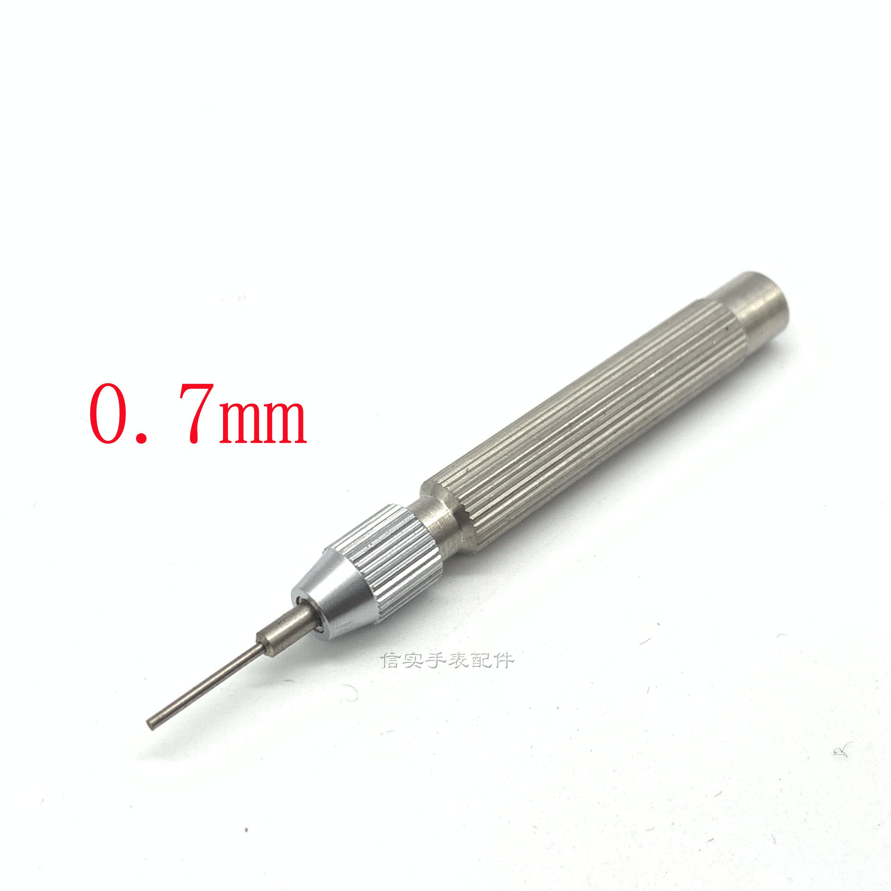 시계 수리 도구 스테인레스 스틸 펀치 시계 스틸 스트랩 길이 조절기 스트랩 제거 핀 스트랩 제거 교체 가능한 헤드 펀치