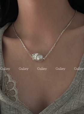 故里宜原创巴洛克纯银法式颈链