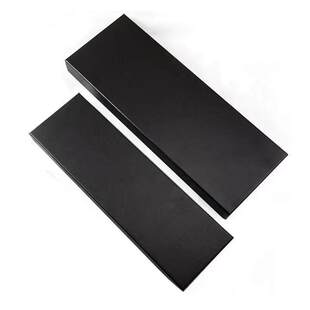 单支刀手工盒刀具礼盒包装纸盒子黑色普通外包装阳江刀具盒装