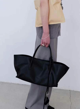 纯手工韩国 bucks&leather 同款头层牛皮复古超大容量秋冬托特包