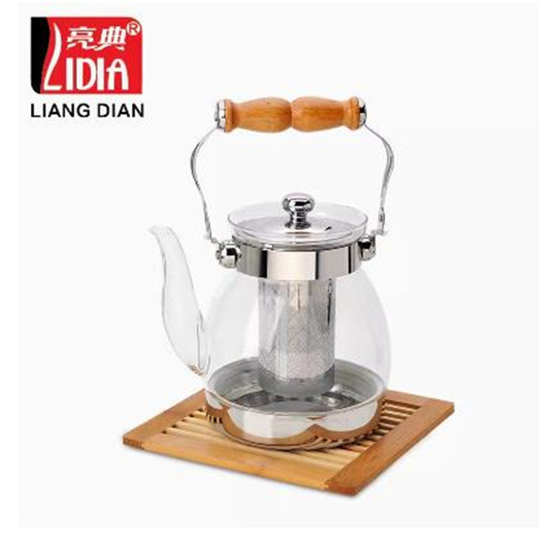 亮典玻璃茶壶提梁壶电磁炉专用