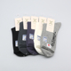 西客优品 秋冬长绒棉英文提花无骨学生运动成人中筒男袜252H2730