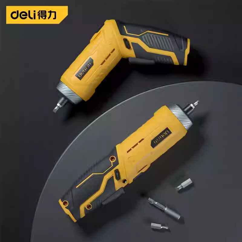 得力迷你3.6v锂电起子折叠式