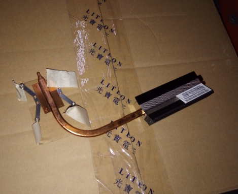 00PC721 联想S405z 扬天S4105 一体机散热片 铜管 散热器