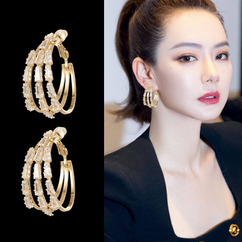 夸张圆圈耳环2024年新款潮韩国气质网红耳饰设计感小众法式耳坠女,饰品/流行首饰/时尚饰品新,耳环,淘宝优惠券,粉丝福利购,淘宝优惠卷