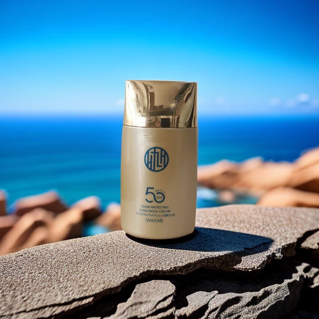(裸瓶)九美子清透倍护防晒霜SPF50+++美白防晒放辐射正品