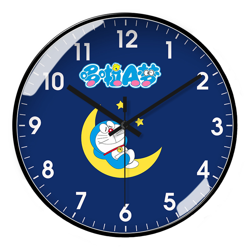 创意电波钟童趣客厅早教家用挂表