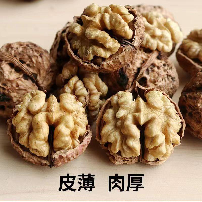2025新货云南5斤装纸皮核桃孕妇可吃薄皮散装用核桃仁新鲜专坚果