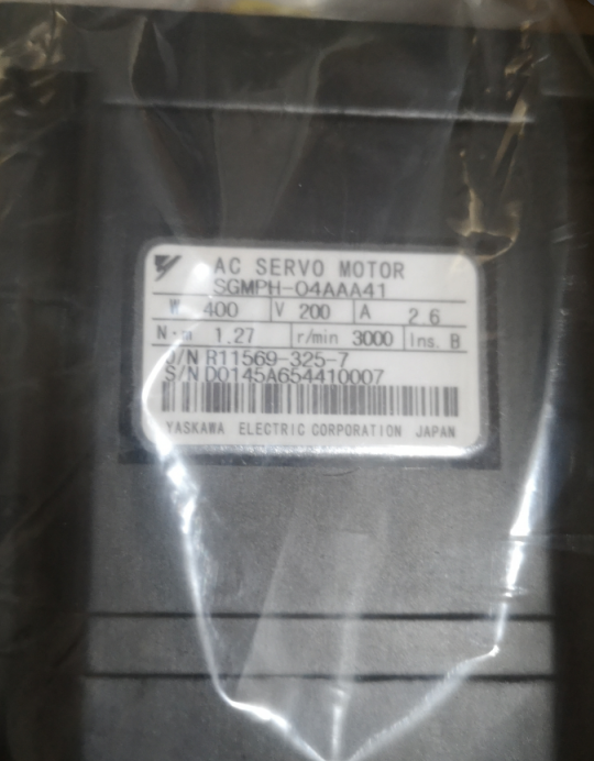 SGMPH-04A1A6S原装安川伺服电机全新质保一年现货包邮欢迎询价